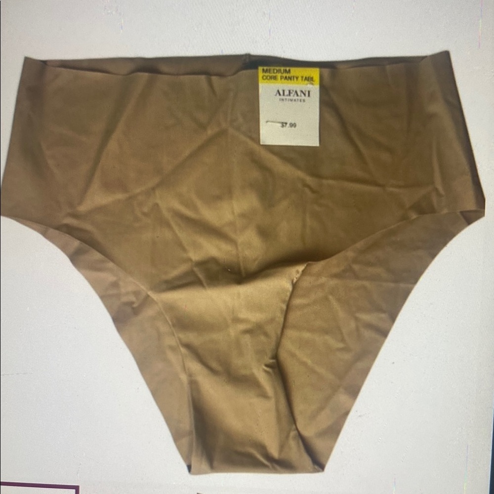 Alfani Tan Smooth Fabric Bottoms